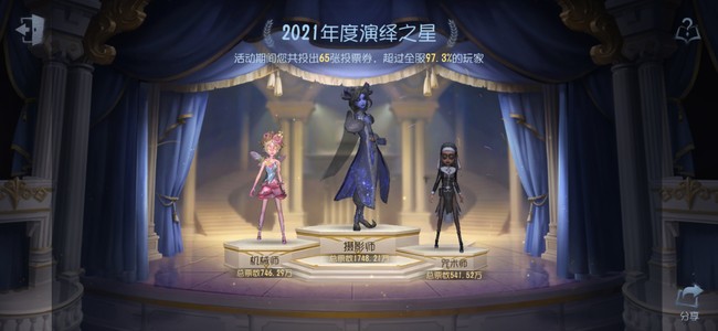 第五人格演绎之星