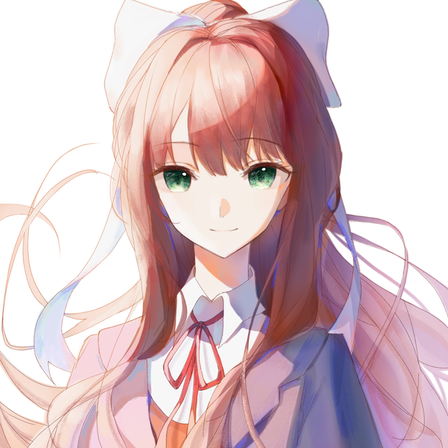 时隔半年又画了monika