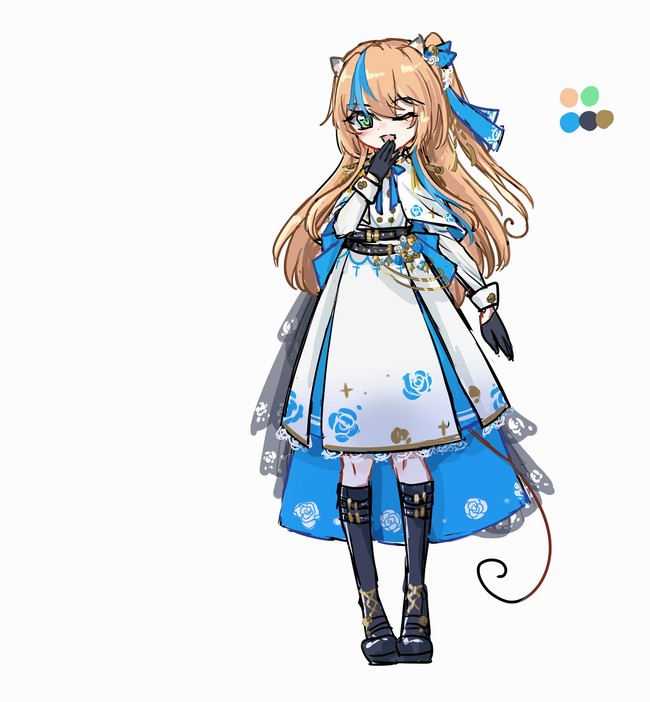给自设和oc画的新衣服p2用的枳牌模板