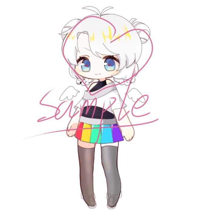 送设第二弹是一个彩虹少女——依旧粉丝限定!