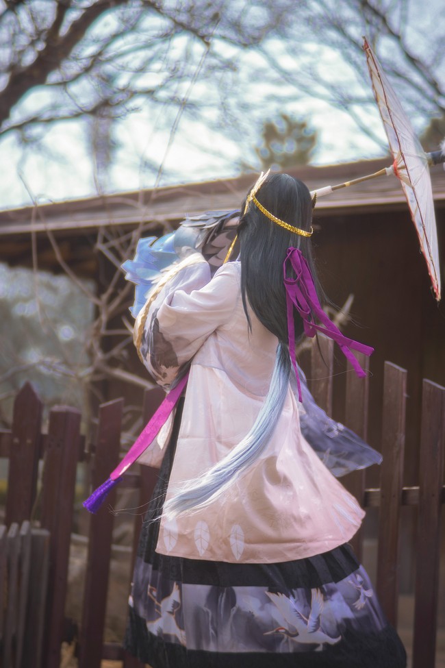 阴阳师手游待宵姑获鸟cos正片