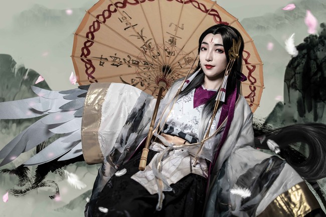 cosplay阴阳师待宵姑获鸟