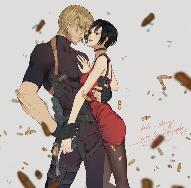 超级喜欢的里昂和艾达王啊!神仙爱情啊!… - 半次元 - acg爱好者社区