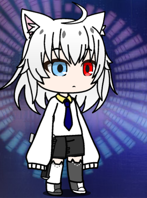 俺捏的白鸣,懒得画了,所以这就是白铭的立绘… - 半次元 - acg爱好者