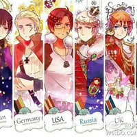 各位觉得自己的性格最像哪几个aph人物呢?